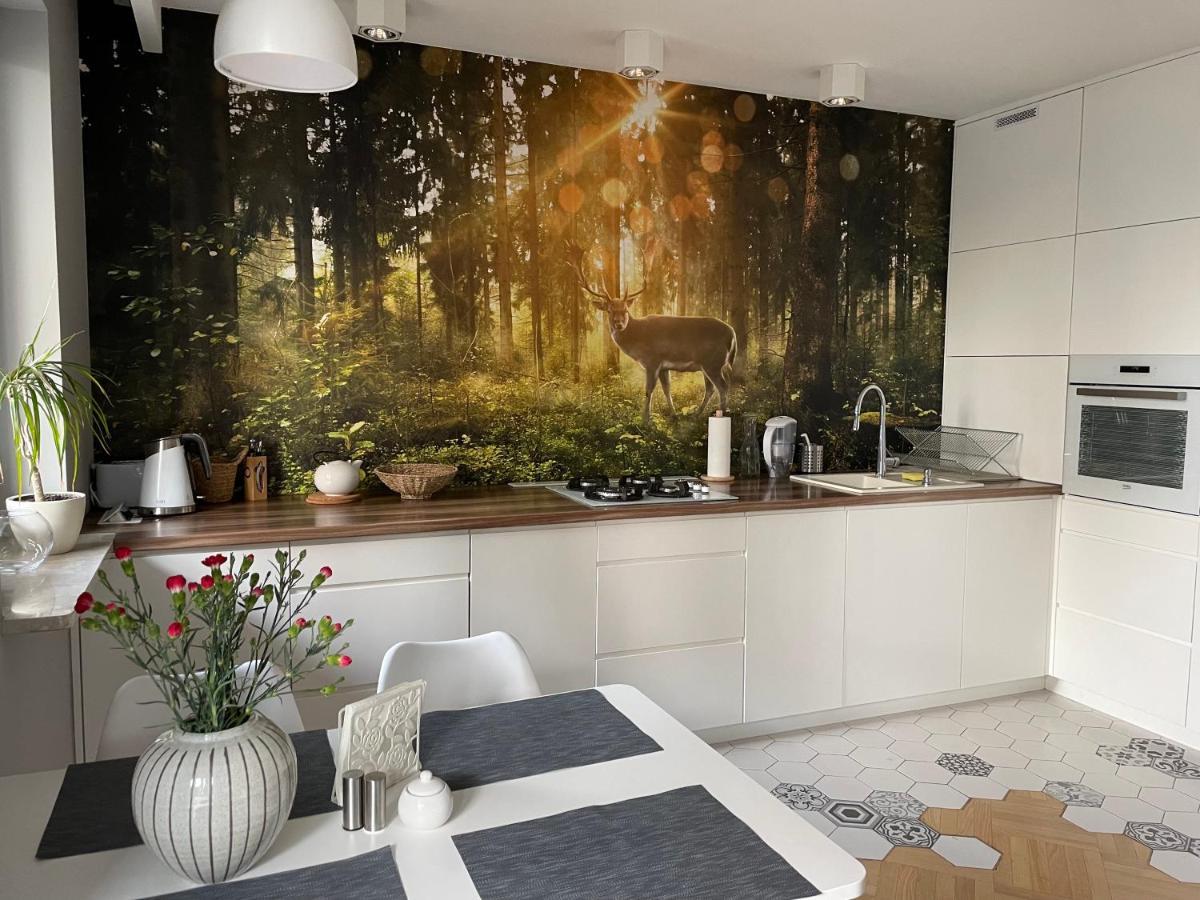 Apartament Z Tarasem Przy Parku Βαρσοβία Εξωτερικό φωτογραφία
